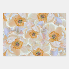 Papper radbyte för blommigt