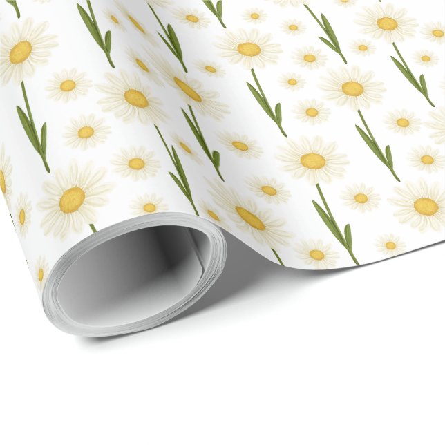 Papper radbyte för daisy presentpapper (Rullad Hörn)