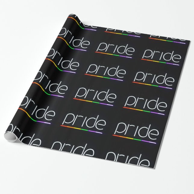 Papper radbyte för gay pride presentpapper (Utrullad)