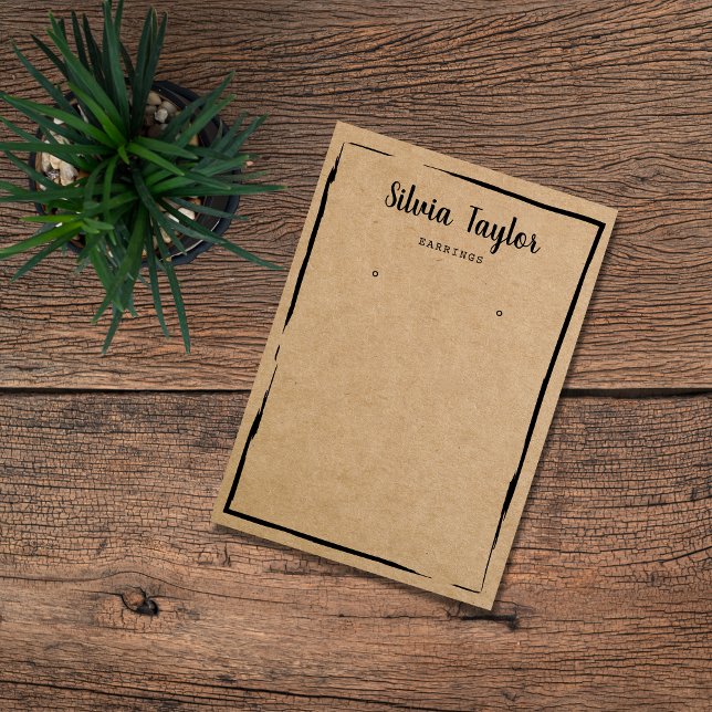 papper ram-visning för avläsning av enkla båtar, l visitkort (Skapare uppladdad)