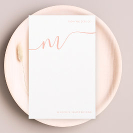 Papper Rosa för gigantisk kalligrafi av korall