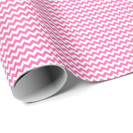 Papper rosa och vit rattformning presentpapper