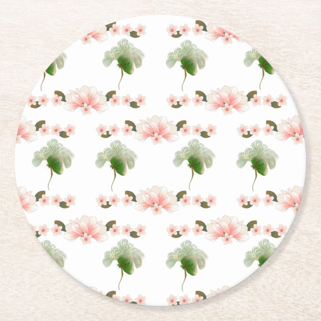 Papper round underlägg (Framsidan)