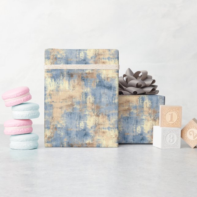 Papper rullning av shabby chic Wall Mönster Presentpapper (Baby Shower)