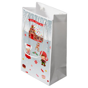 Papper säck för Gingerbröd julgåva