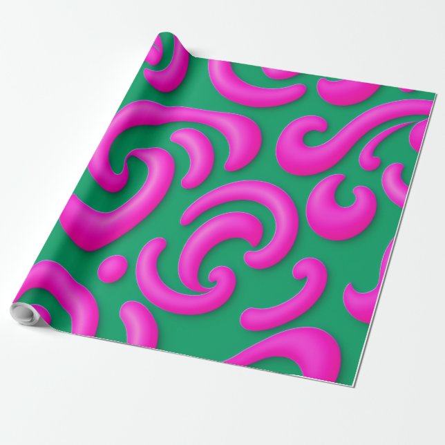 🎁 Papper samling för skräppost 🎀 Presentpapper (Utrullad)