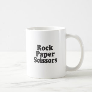 Papper sax för sten kaffemugg