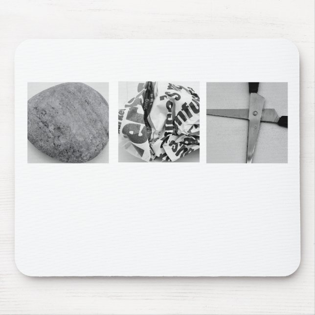 Papper sax Mousepad för sten Musmatta (Framsidan)