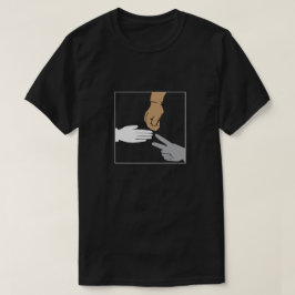 Papper saxhänder för sten t shirt