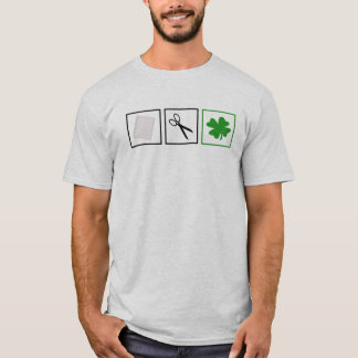 Papper… Scissors ....... SHAMROCKEN! Tee