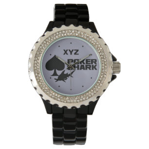 PAPPER SHARK anpassningsbar initialer-klockor Armbandsur