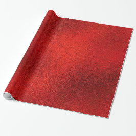 Papper Shiny Red-JulVÅRD Presentpapper