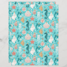 Papper skrapbok för prydnadsföremål för kusten