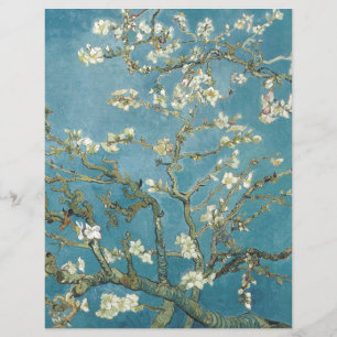 PAPPER SKRIPBOK:VAN GOGH: ALMOND-BLOMMAR