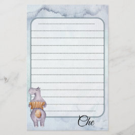 Papper skrivstation för Vintage