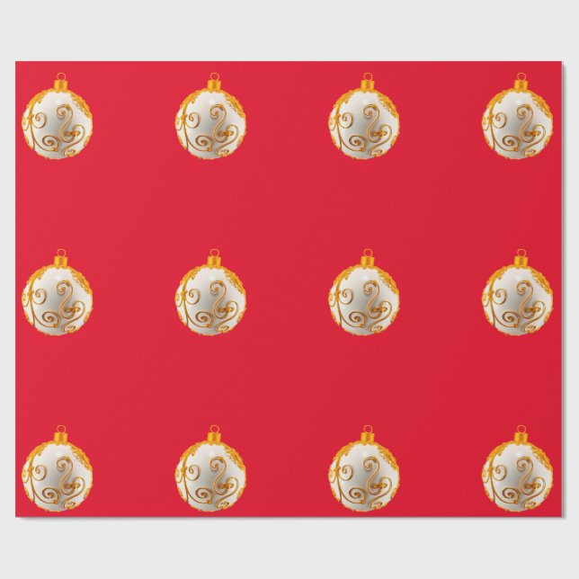 Papper spärr- och krämfärgning presentpapper (Platt)