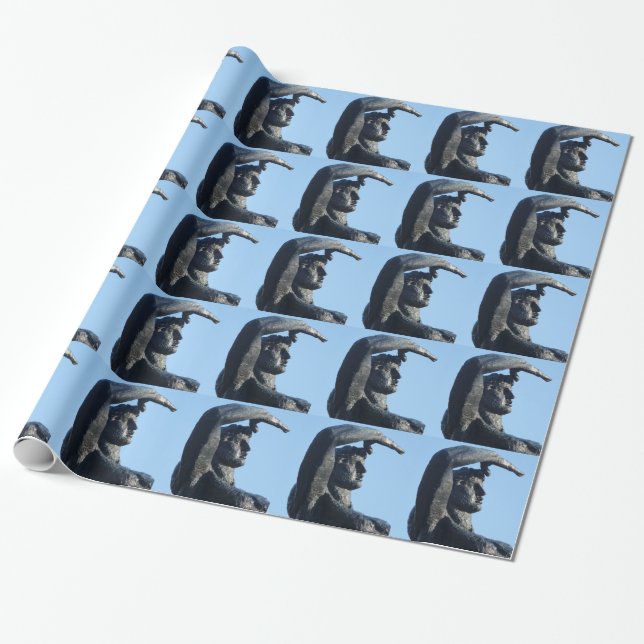 Papper statusinsvällning presentpapper (Utrullad)