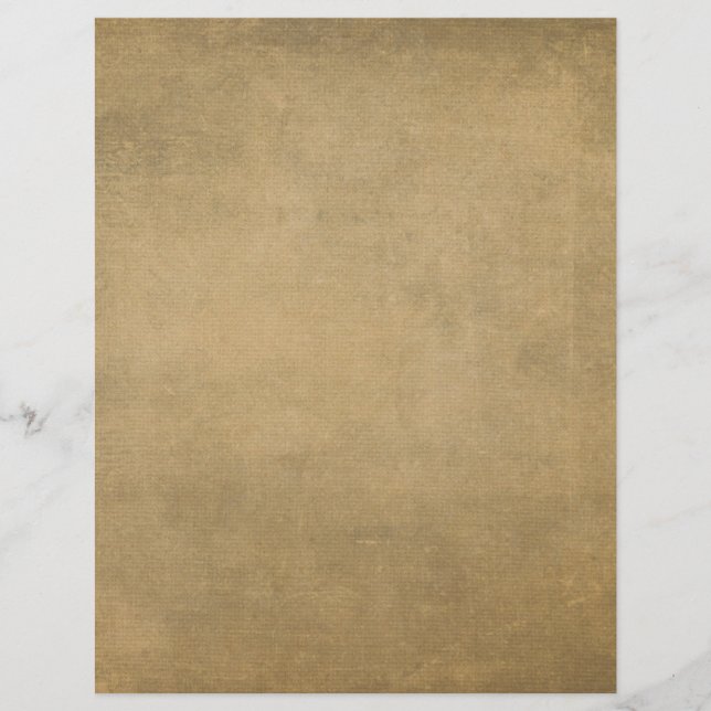 Papper Stil-klippbok för gammalt parchement (Framsida)