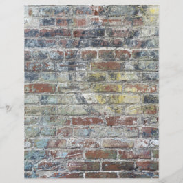 Papper Stonewzed Brick Wall Background Scrapbook