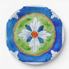 Papper tallrikar SCT_P8-1 Traditional Sicilian des