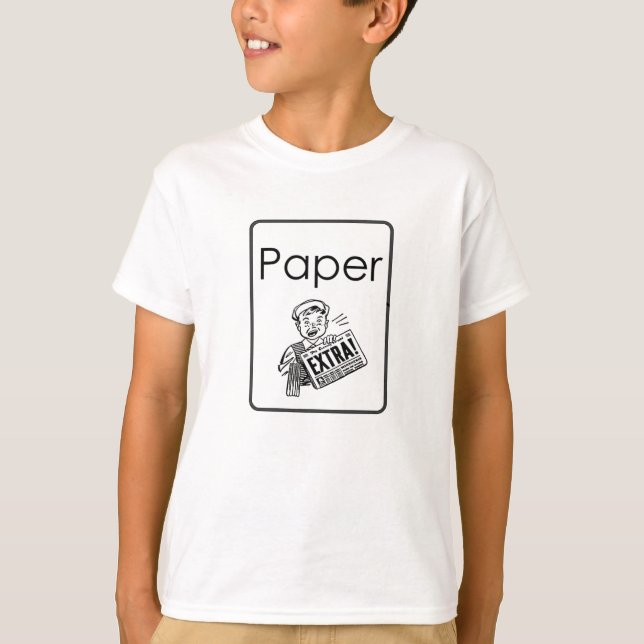 Papper Tee Shirt (Framsida)