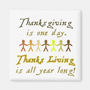 Papper thanksgiving Cutouts Cute Saming Magnet