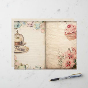 Papper tid för Tea Junk Journal