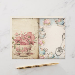 Papper tid för Tea Junk Journal