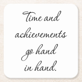 Papper tid och resultat Underlägg