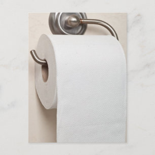 Papper toalett vykort