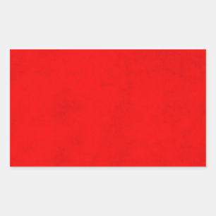 Papper tom Jul Bright Red Färg Parchment Rektangulärt Klistermärke