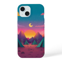 Papper tryckt iphone case-tecknad