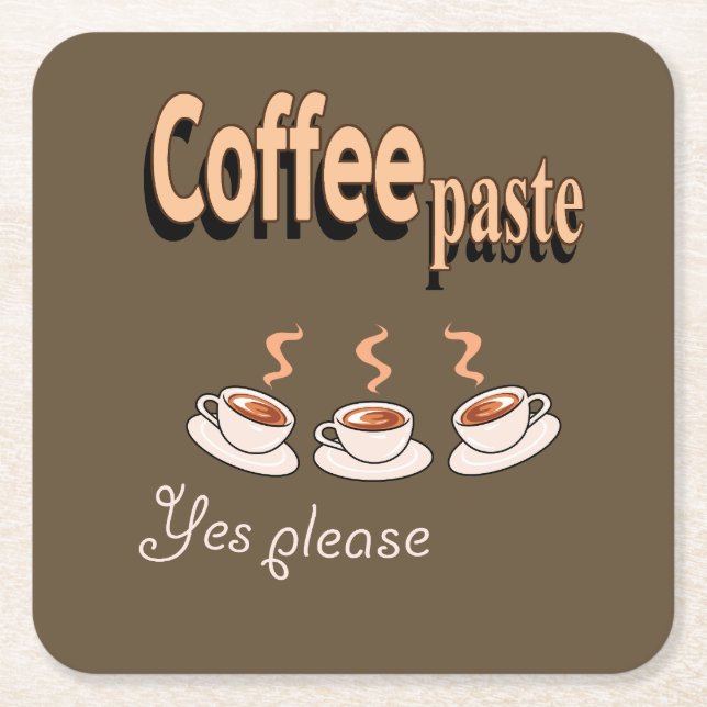 Papper Underlägg (Framsidan)