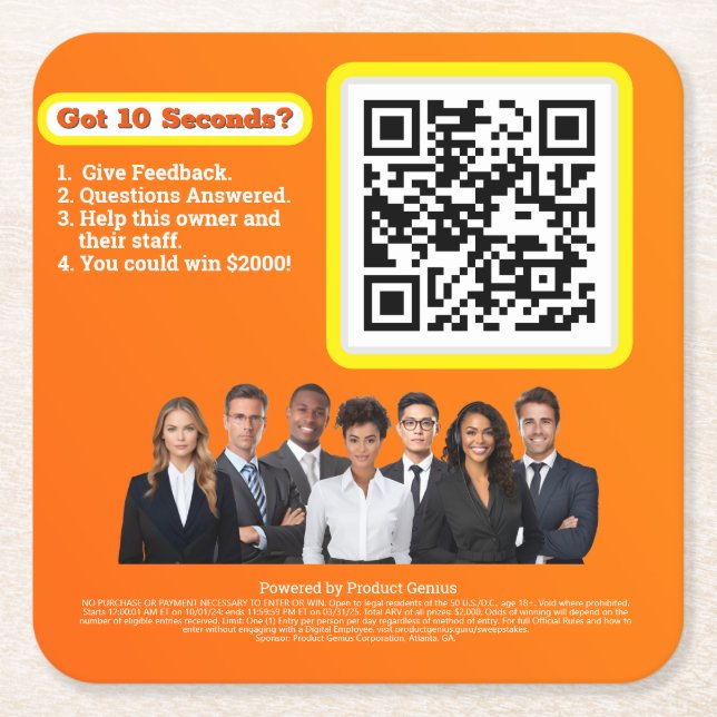 Papper Underlägg (Framsidan)