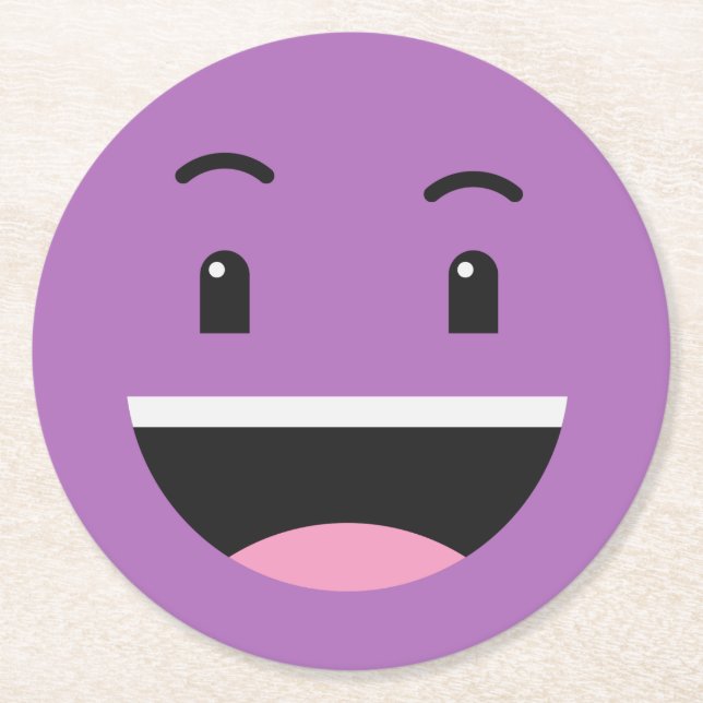 Papper underlägg 8/9 rund (Framsidan)