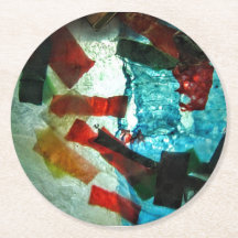 Papper Underlägg,Abstraktens blå dekorativa underl