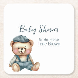 Papper Underlägg av babyvisningstema