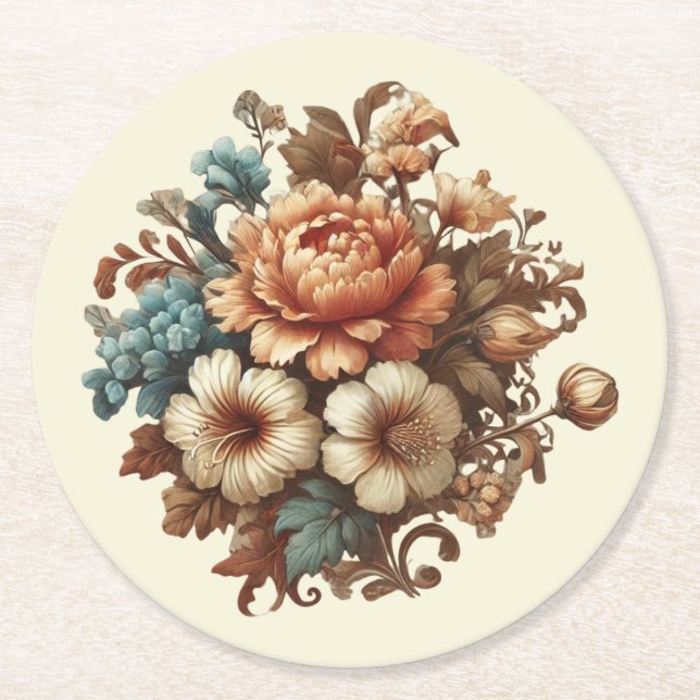 Papper Underlägg av Blommigten finare Butterkräm (Framsidan)