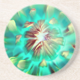 Papper Underlägg av Blommigten för Grönt i Vita ha