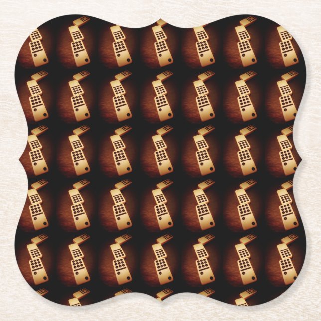 Papper Underlägg av Domino-effekt (Framsida)