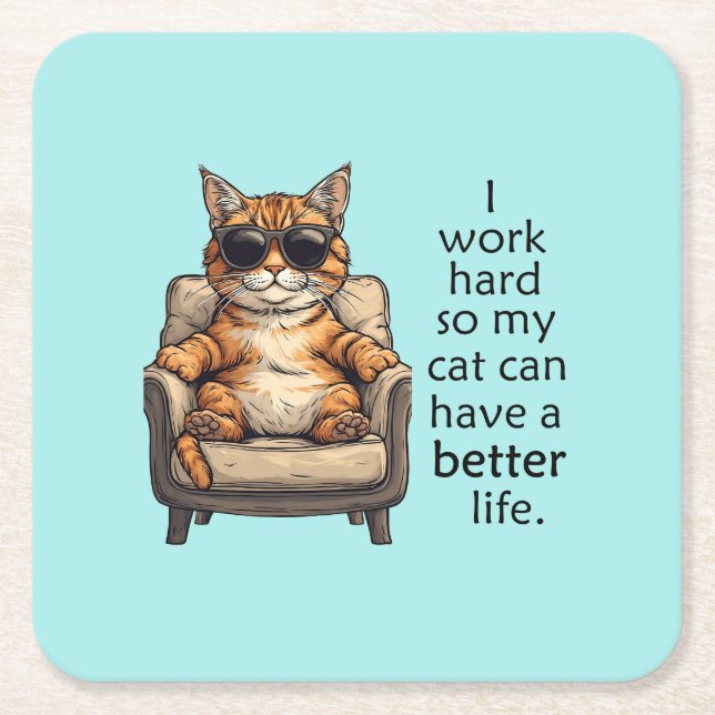 Papper Underlägg av enkelt men bra kundtema (Framsidan)