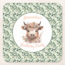 Papper Underlägg av höglandskö