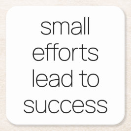 Papper Underlägg av mindre insatser Kvadrat