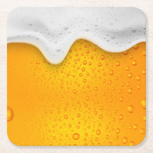 Papper Underlägg av ölkvadrat (Framsidan)