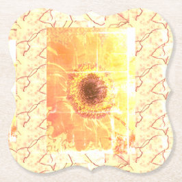 Papper Underlägg av solros Vendredi-2