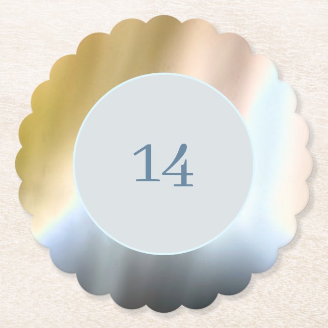 Papper Underlägg av Tye Dye (Framsida)