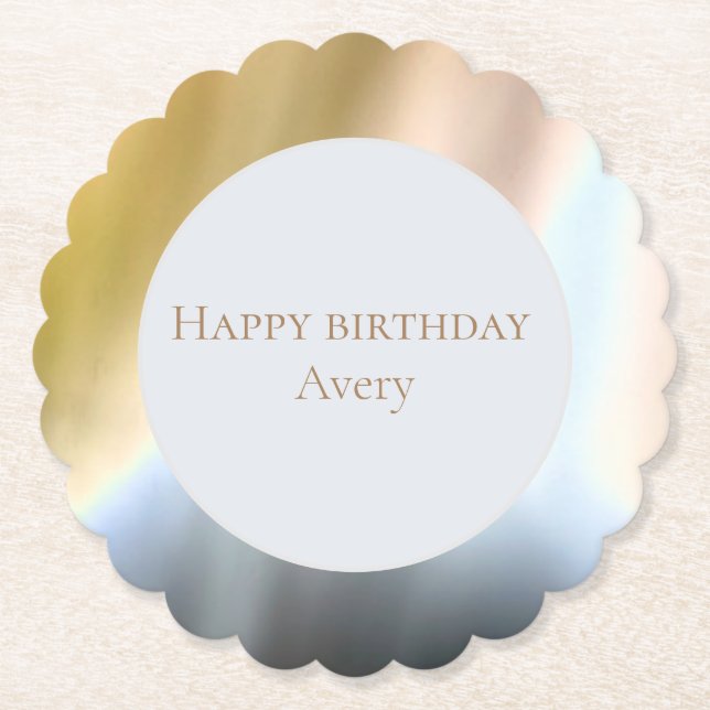 Papper Underlägg av Tye Dye (Framsida)