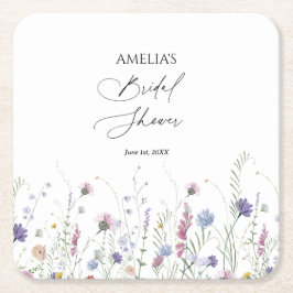 Papper Underlägg av vimatisk Möhippa, Lila Kvadrat