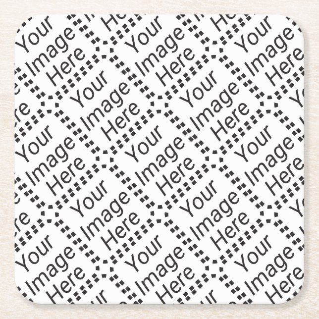 Papper underlägg (belagt med tegel) (Framsidan)