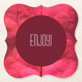 Papper Underlägg Bougainvillea-samling